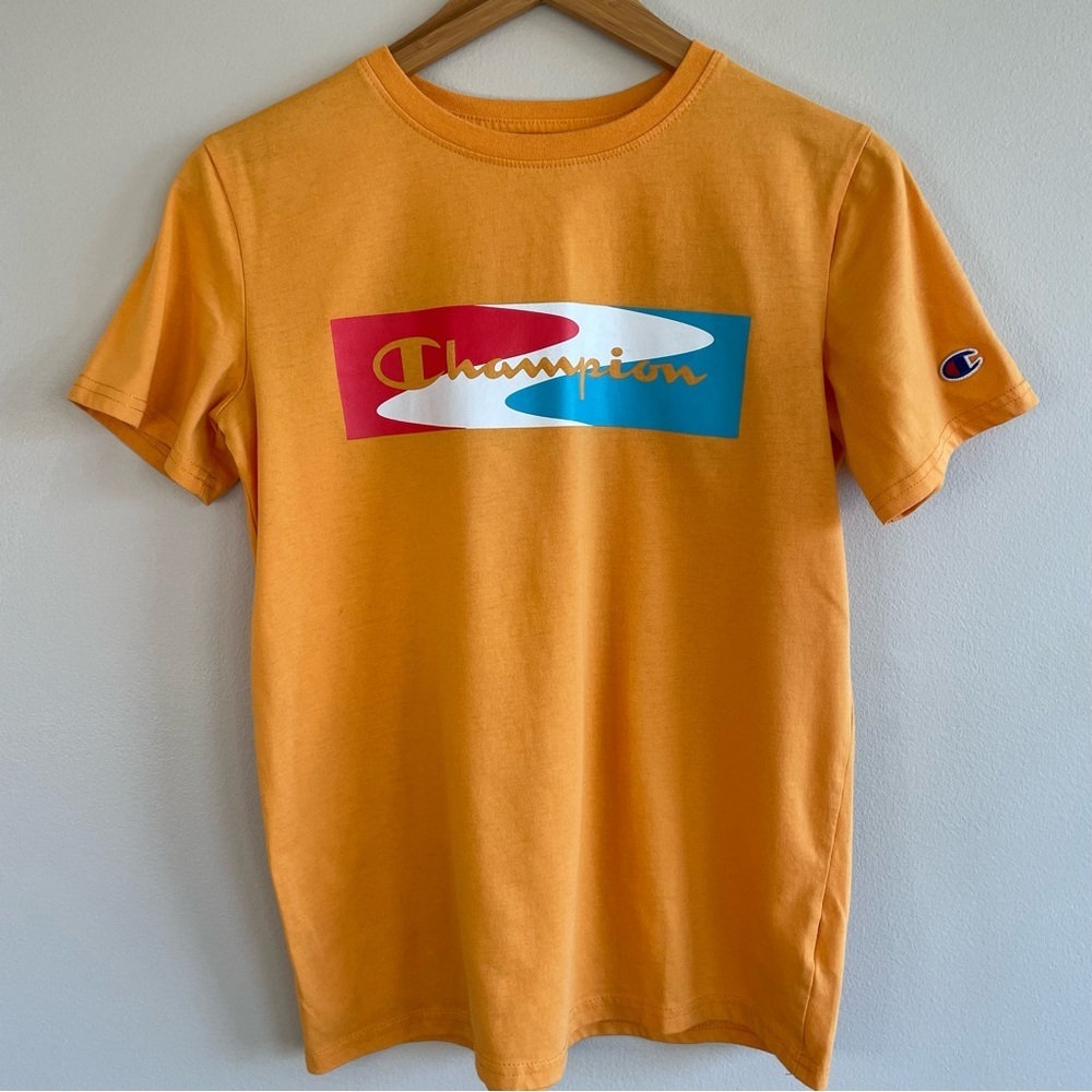 Champion Youth Short Sleeve T-Shirt Orange Size XL